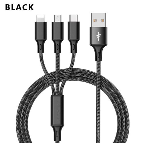 3 In 1 USB Cable For 'IPhone